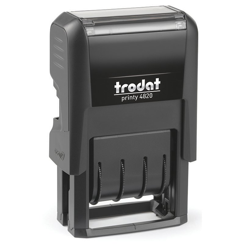 Trodat Printy Dater 4820 datumstempel, automatisch, zwart, 4×25 mm